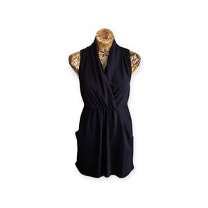 Wilfred mini dress sleeveless black small